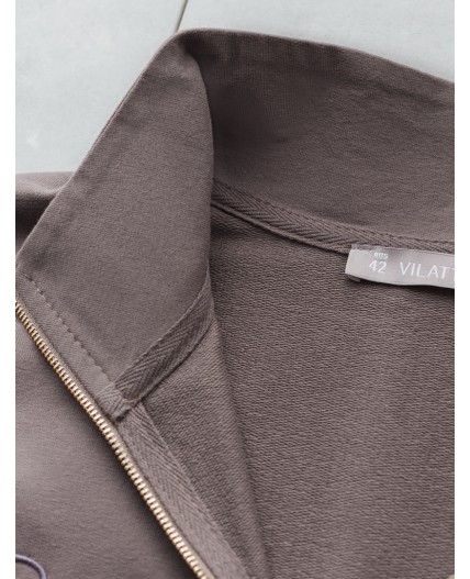 Джемпер женский кофейный