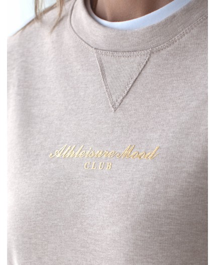 Джемпер женский св.кофейный меланж_athleisure mood