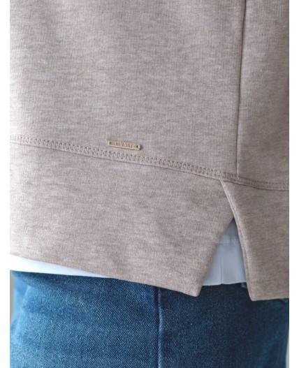 Джемпер женский св.кофейный меланж_athleisure mood