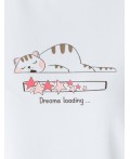 Футболка женская белый_dreams loading