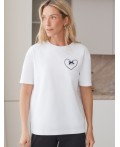 Футболка женская белый_love