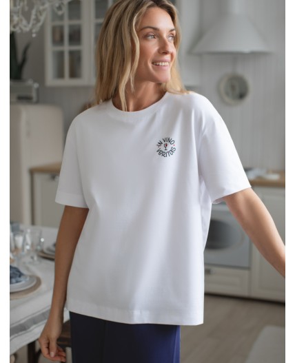 Футболка женская белый_veritas