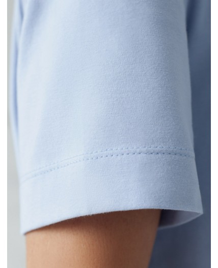 Футболка женская голубой_бабочка