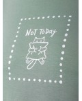 Футболка женская св.оливковый_not today