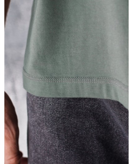 Футболка мужская т.оливковый