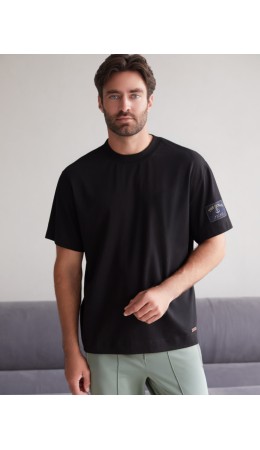 Футболка мужская черный