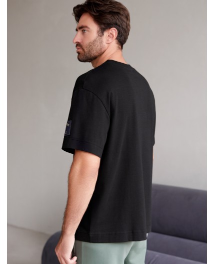 Футболка мужская черный