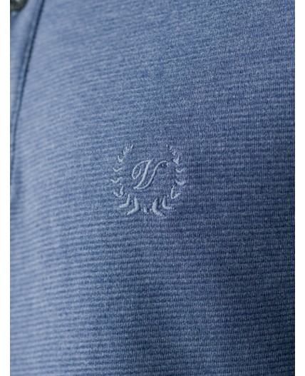 Джемпер мужской синий меланж