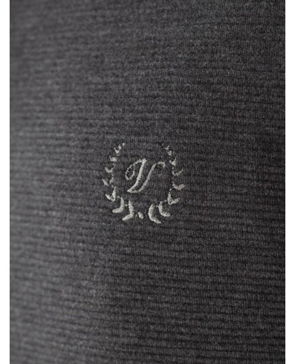 Джемпер мужской т.серый меланж