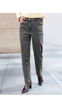 Джинсы женские серый