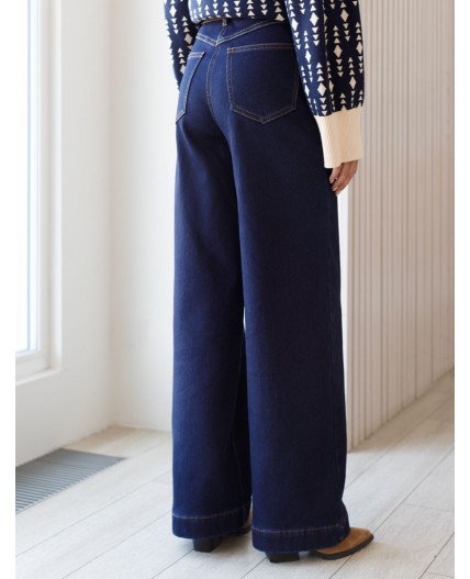 Джинсы женские темно-синий