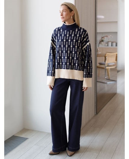 Джинсы женские темно-синий