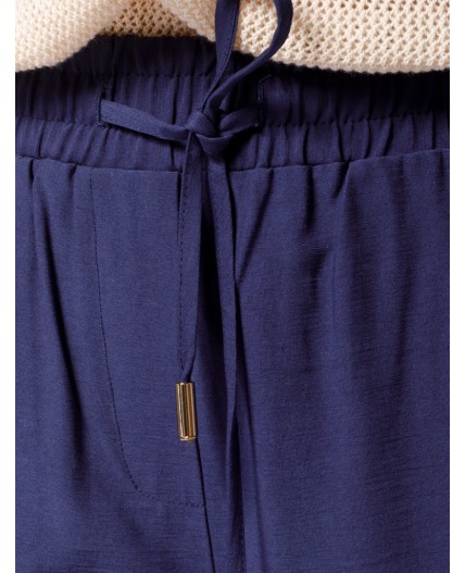 Брюки женские дымчатый синий