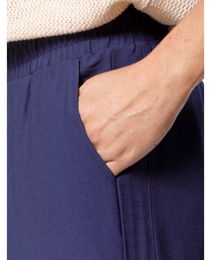 Брюки женские дымчатый синий