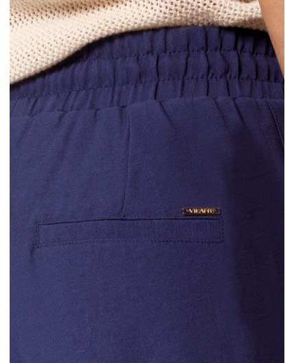 Брюки женские дымчатый синий