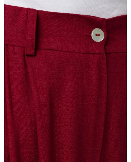 Брюки женские гранатовый