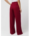 Брюки женские гранатовый