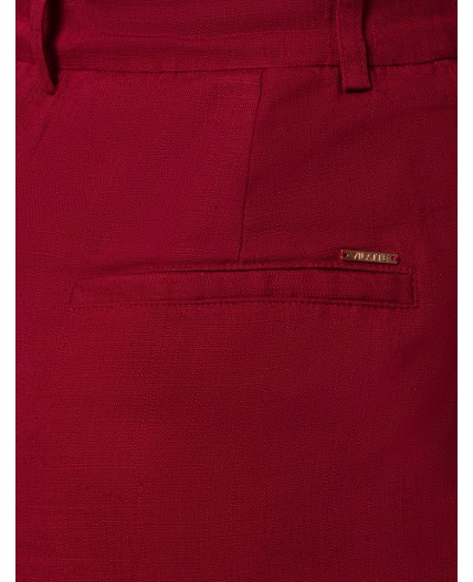 Брюки женские гранатовый