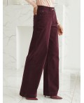 Брюки женские бургунди