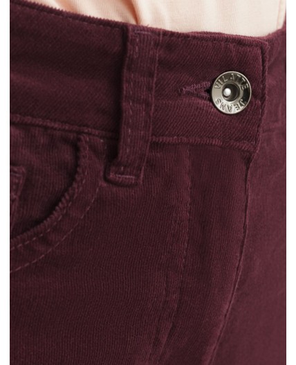 Брюки женские бургунди