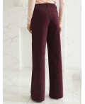 Брюки женские бургунди