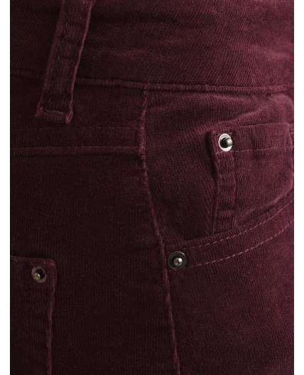 Брюки женские бургунди