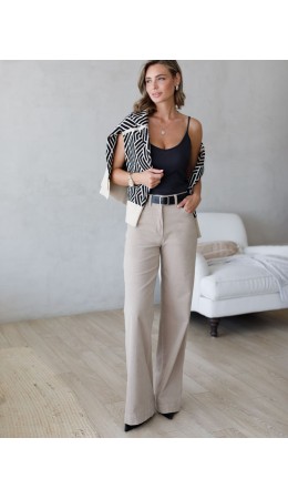 Брюки женские светло-бежевый