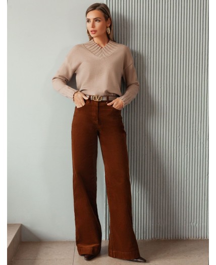 Брюки женские светло-коричневый