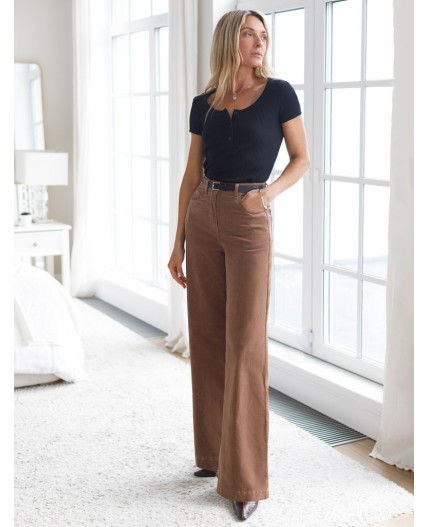 Брюки женские светло-кофейный