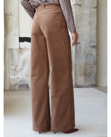 Брюки женские светло-кофейный