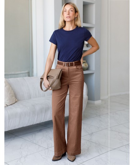Брюки женские светло-кофейный