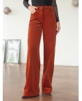 Брюки женские терракотовый