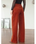 Брюки женские терракотовый