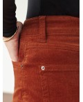 Брюки женские терракотовый