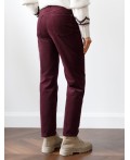 Брюки женские бургунди