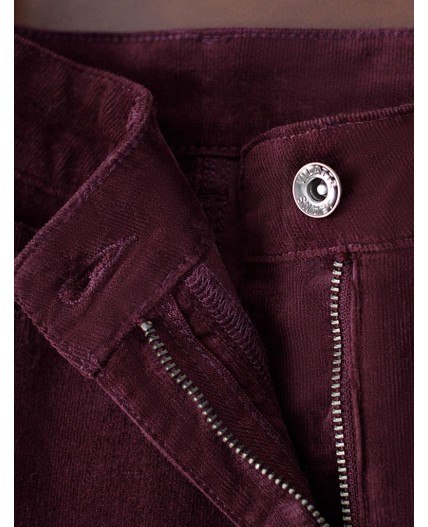 Брюки женские бургунди