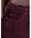 Брюки женские бургунди