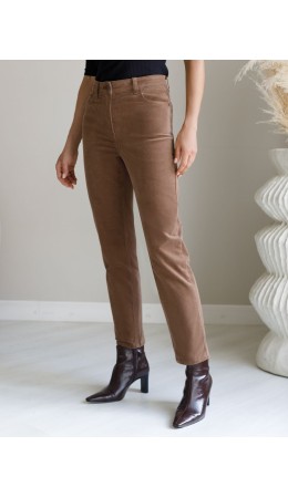 Брюки женские светло-кофейный