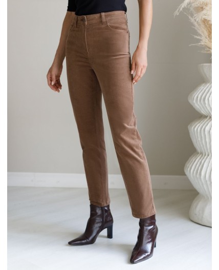 Брюки женские светло-кофейный