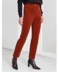 Брюки женские терракотовый