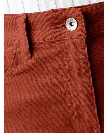 Брюки женские терракотовый