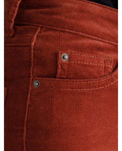 Брюки женские терракотовый