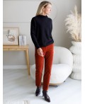 Брюки женские терракотовый