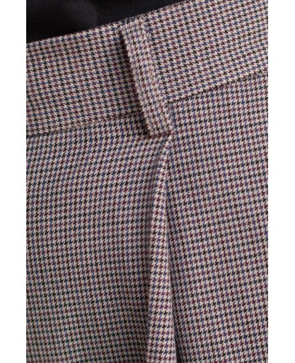 Брюки женские коричневый-бежевый