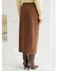 Юбка женская светло-кофейный