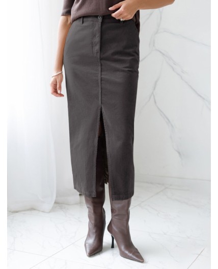 Юбка женская серый