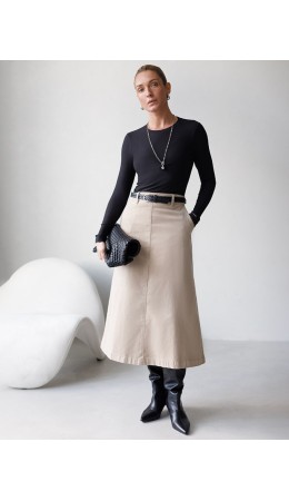 Юбка женская светло-бежевый