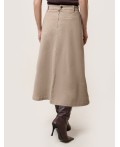 Юбка женская светло-бежевый