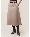 Юбка женская светло-бежевый
