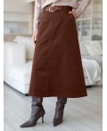 Юбка женская светло-коричневый